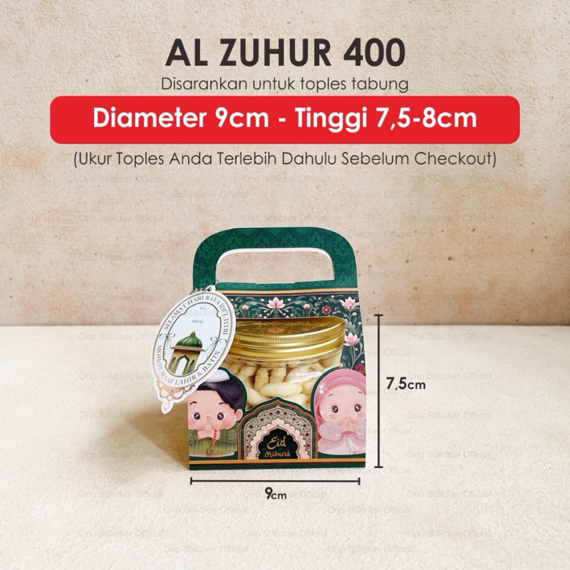 

Kotak Toples Tabung Box Kue Kering 400ml 800ml box hampers Lebaran free hangtag
