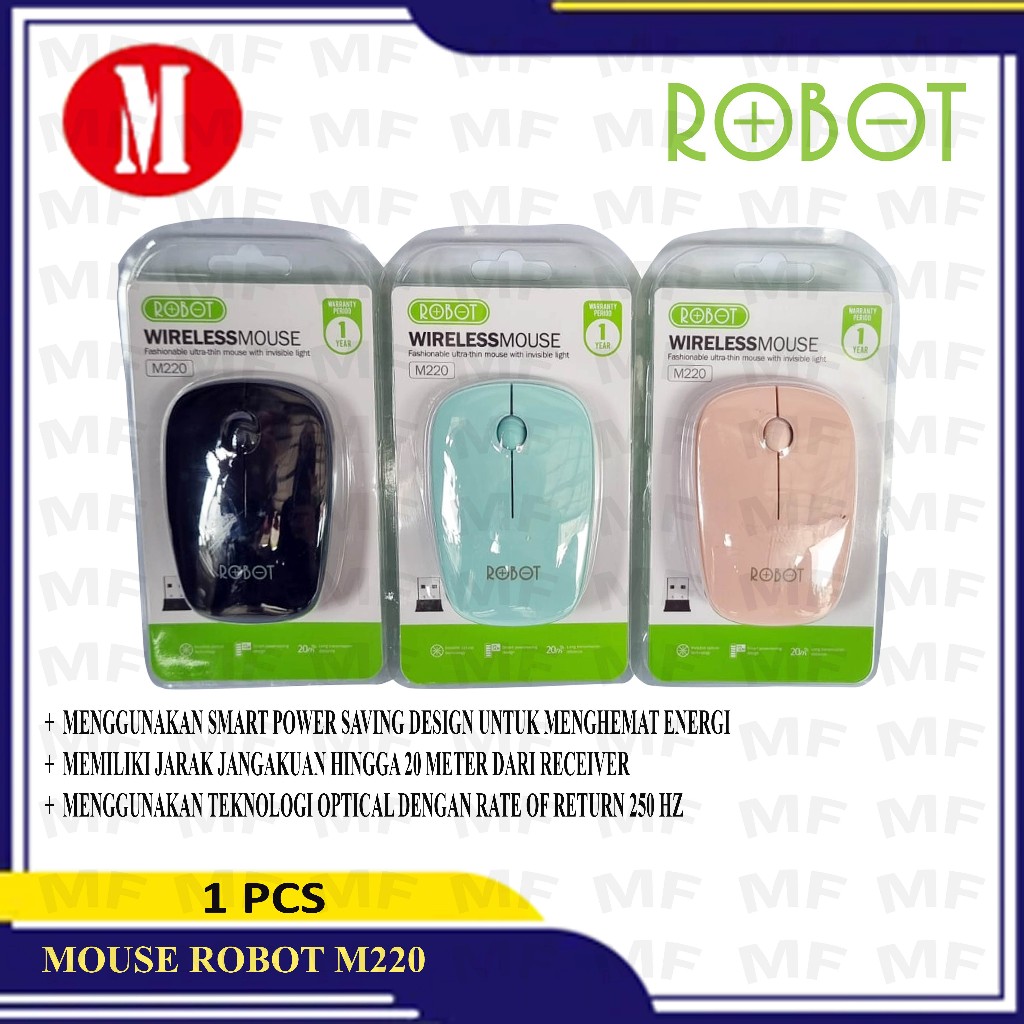 Robot Wireless Mouse M220