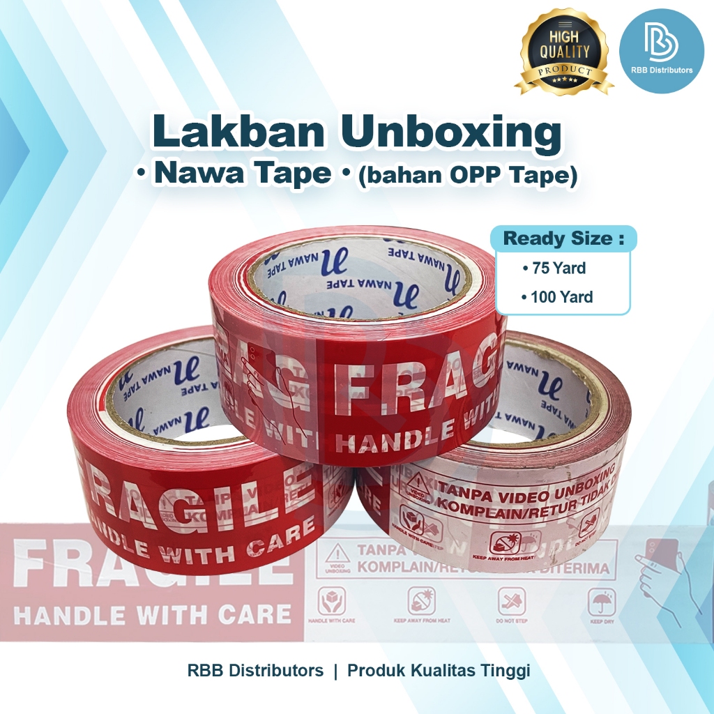 

Lakban Unboxing / Isolasi Lakban / Solasi Lakban Unboxing