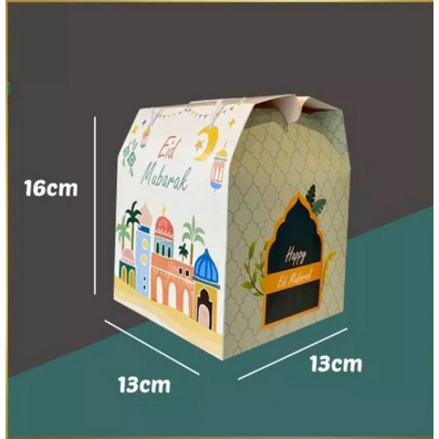 

Box Lebaran toples bulat / hampers kue lebaran/ box toples kuker ukuran 10x10x16