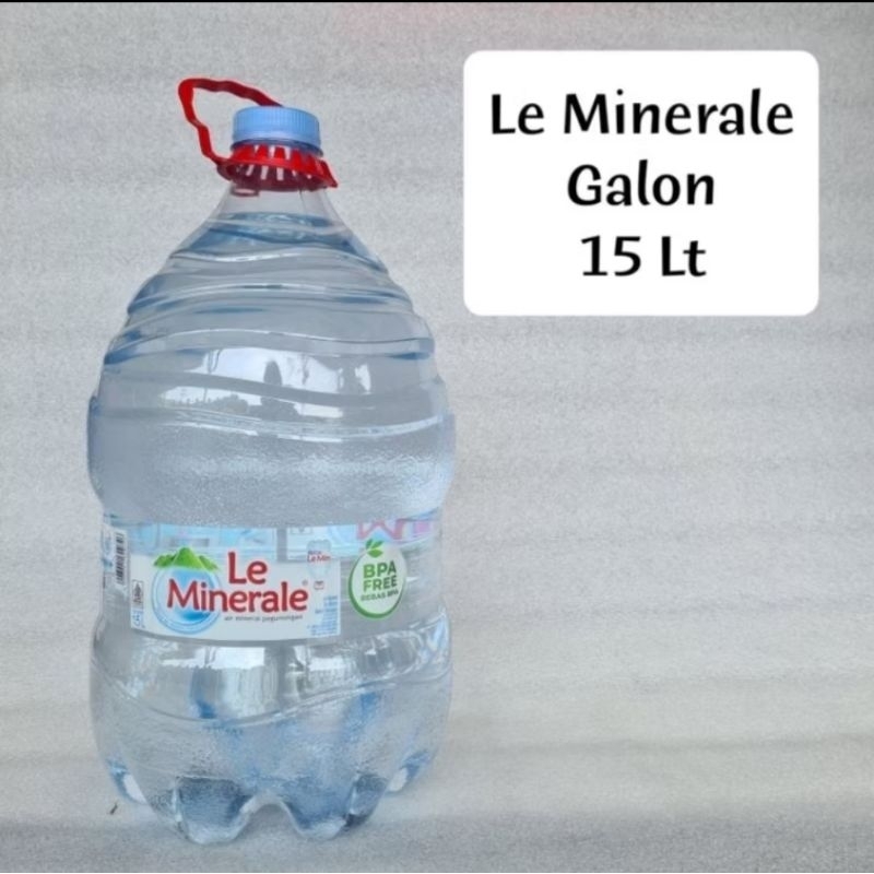 

Le Minerale Galon 15 Liter