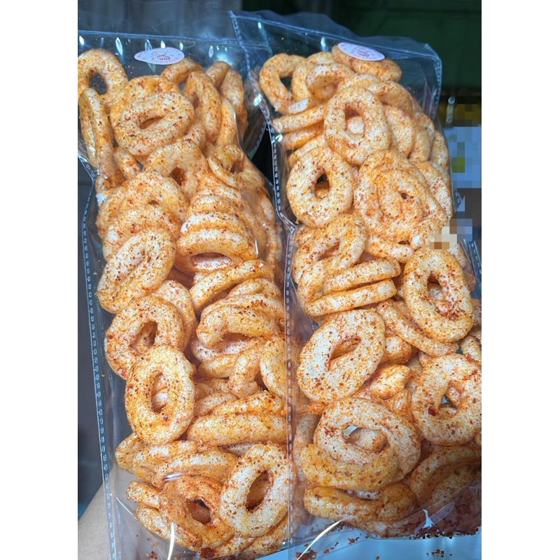 

snack koin gurih renyah pedas