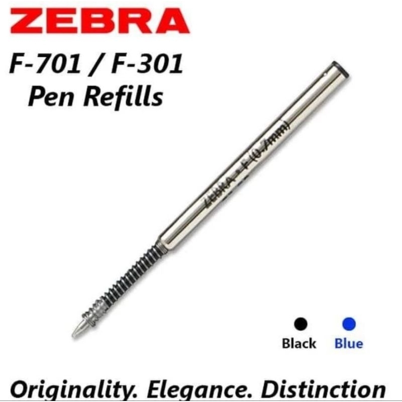 

Refill Pen Zebra F (0.7mm) (F-301 / F-701) Isi Pulpen Zebra BP-115
