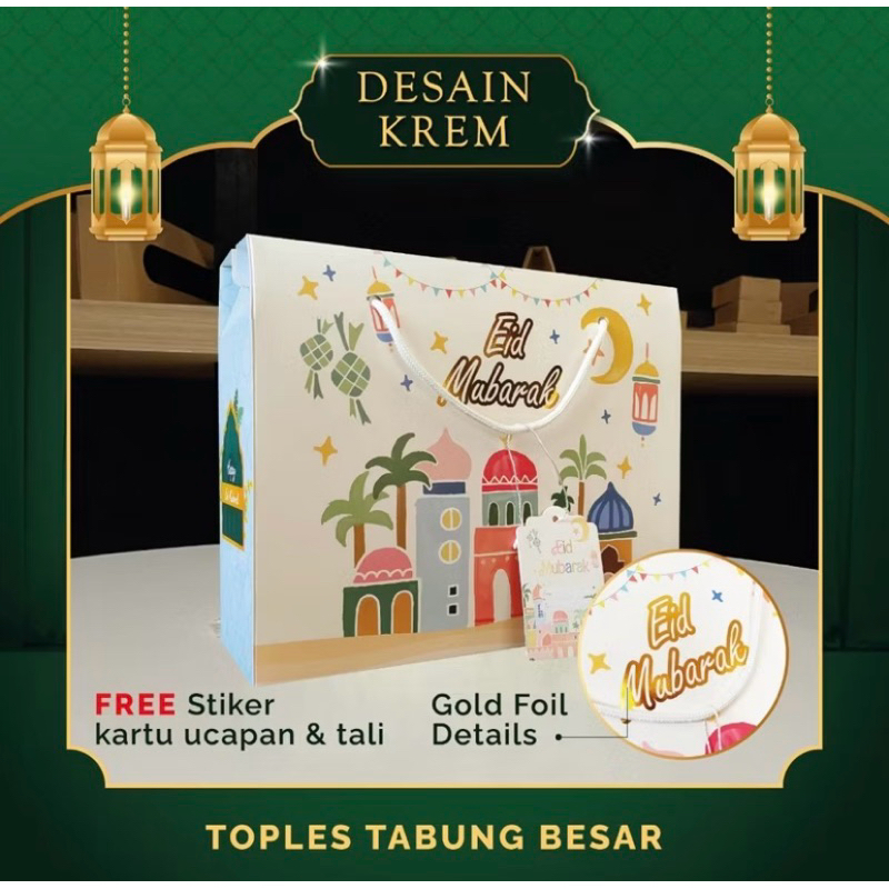 

Tas Hampers Idul fitri / Lebaran 2025 Free hangtag