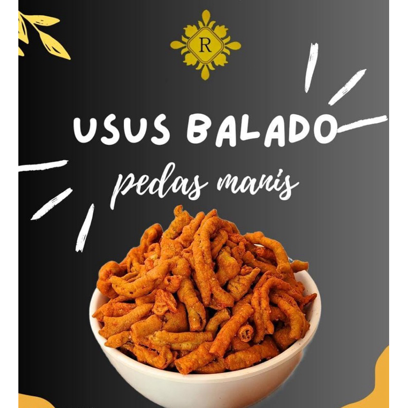 

kripsus balado pedas manis kemasan 500gram