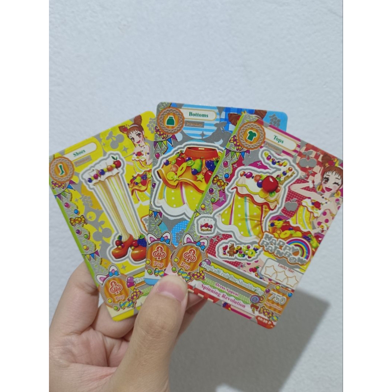 Aikatsu Card Set Tropical Fruit Editions