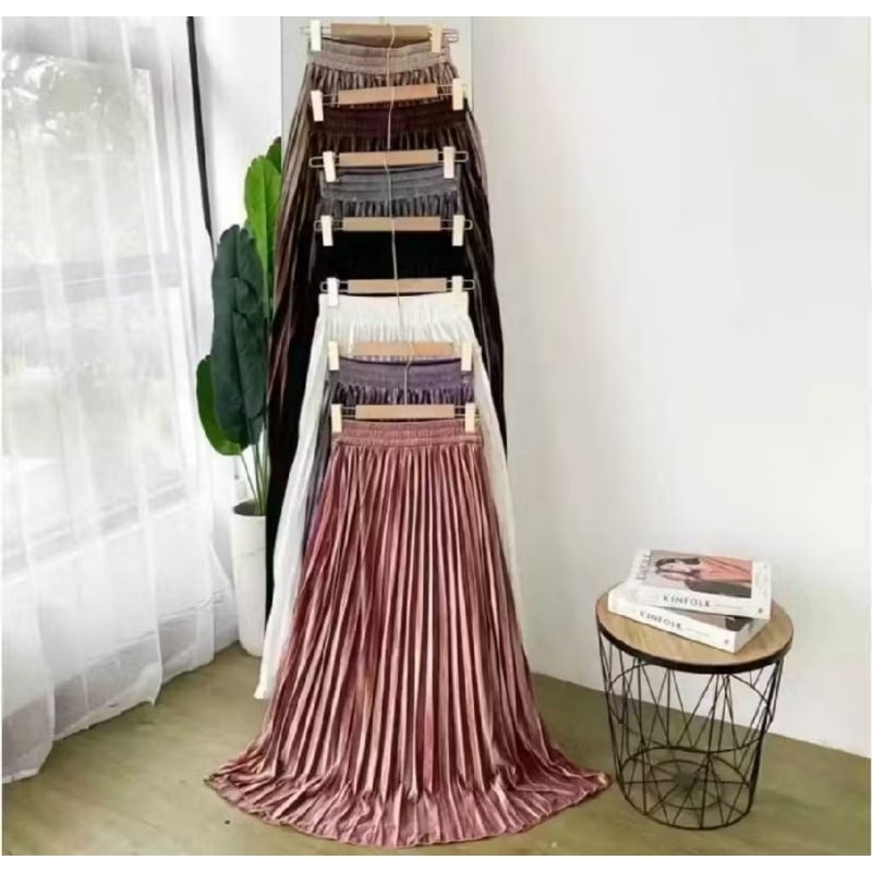 ROK PLISKET BLUDRU / ROK PLISKET TEBAL / ROK PLISKET BLUDRU PREMIUM