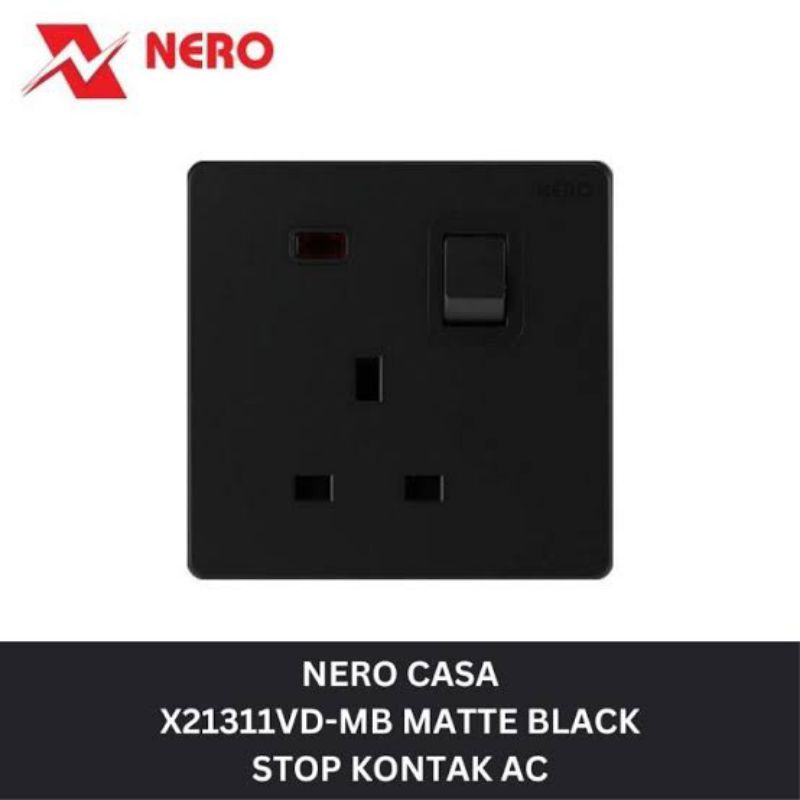 Nero Casa X21311VD-MB Stop Kontak AC