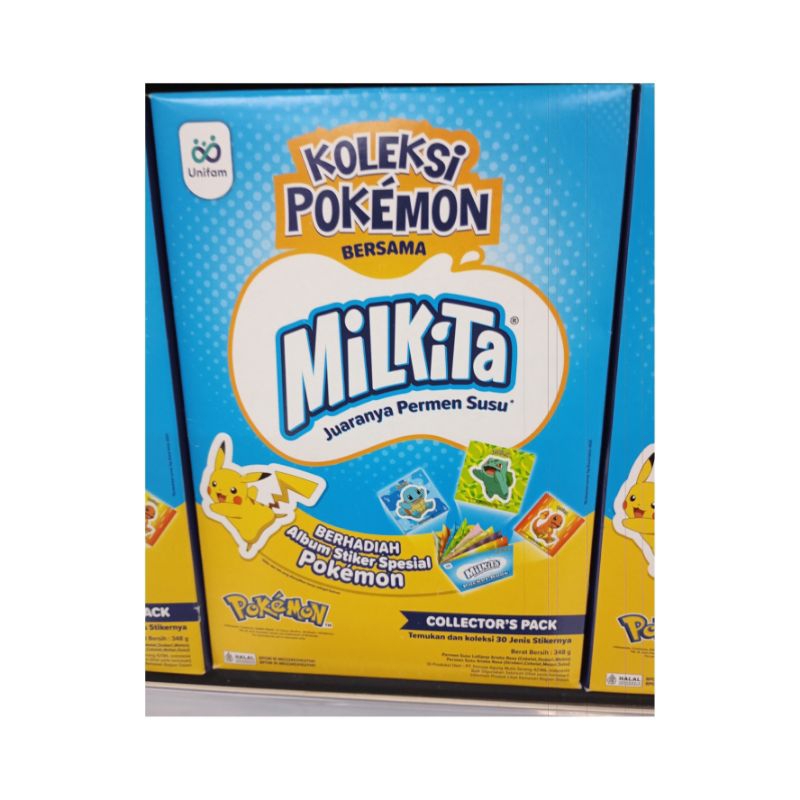 

MILKITA PERMEN SUSU KOLEKSI POKEMON 348GR