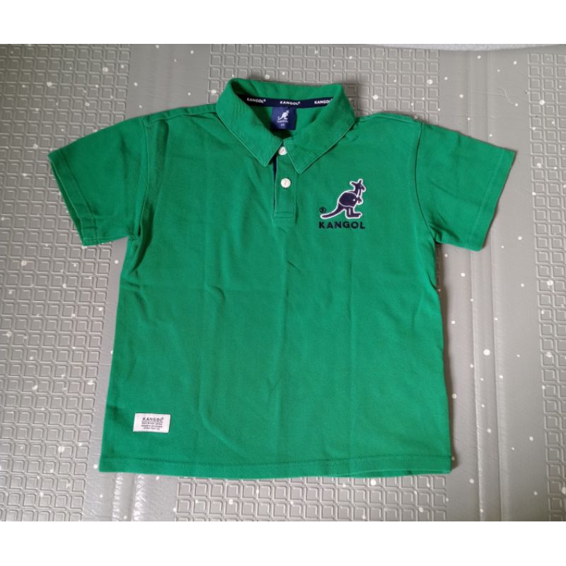 atasan kaos anak size tag 120, kangol