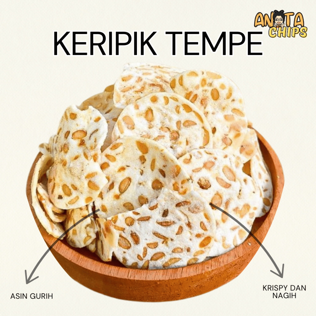 

KERIPIK TEMPE 500gr BY ANATACHIPS