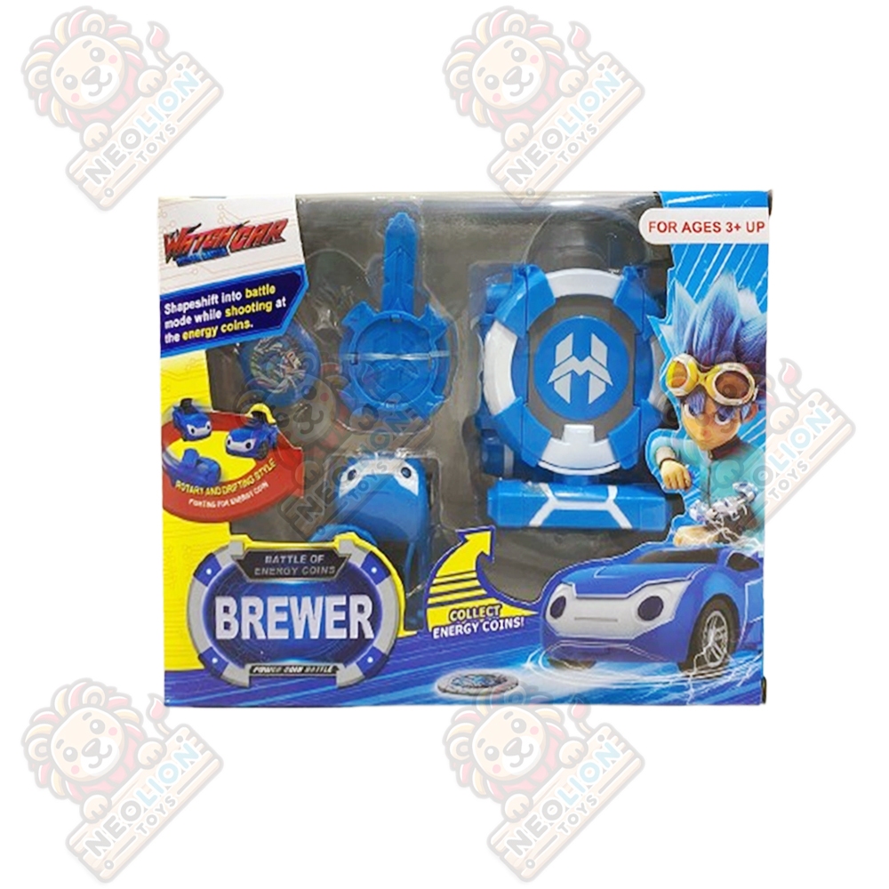 Mainan Anak Watch Car Power Battle Watchcar Jino Brewer