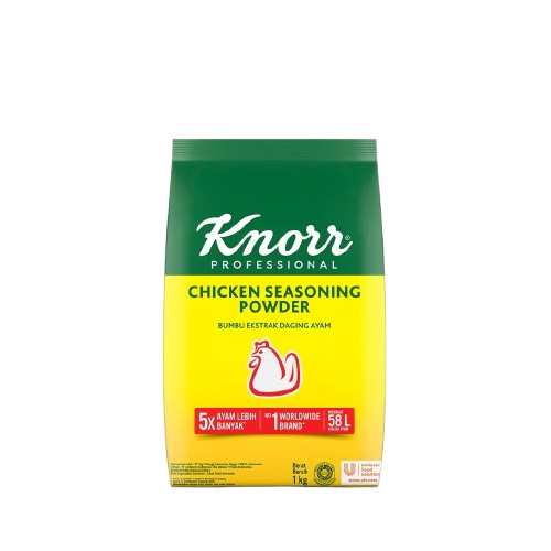 

Ay00! KNORR CHICKEN Seasoning POWDER / Bumbu Ekstrak Daging Ayam 1 KG Bumbu Penyedap Rasa Ayam
