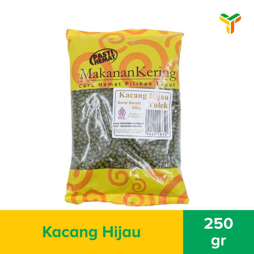 

Pasti Hemat Kacang Hijau Yulek 250Gr