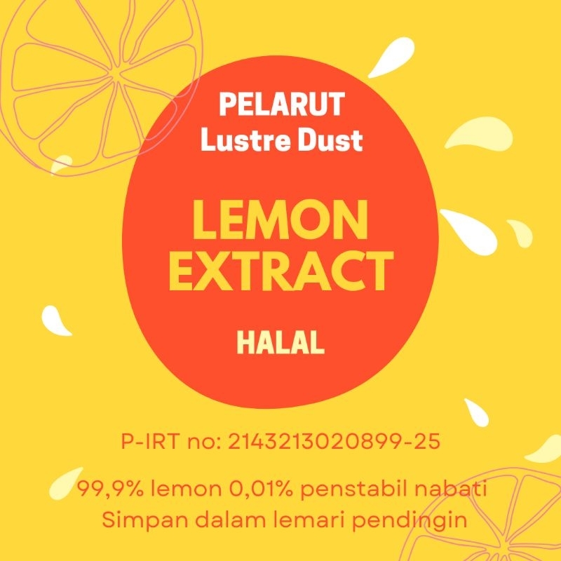 

pelarut lemon halal 5 liter