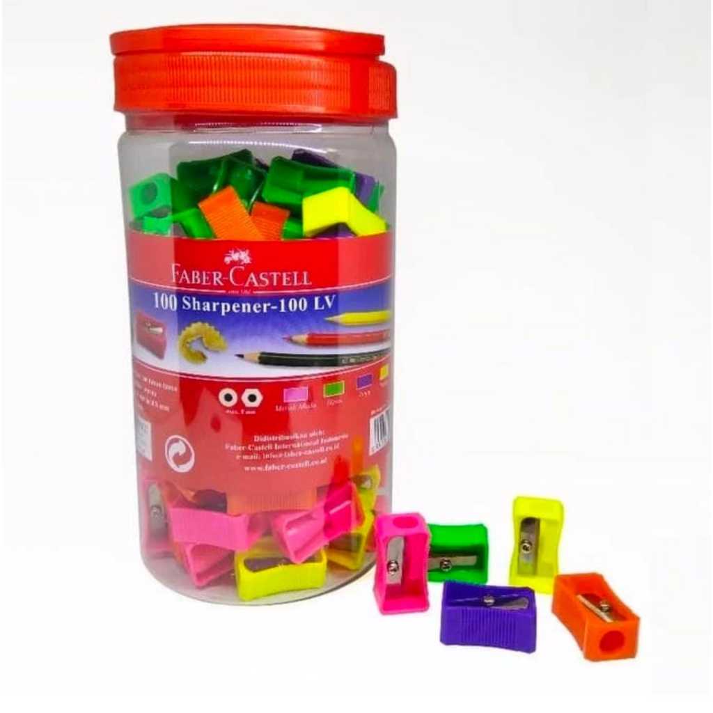 

Faber Castell Sharpener 100LV / Rautan / Serutan Faber Castell 100LV /Pcs