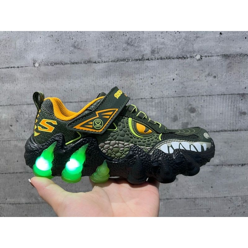Skechers light dino for kids original