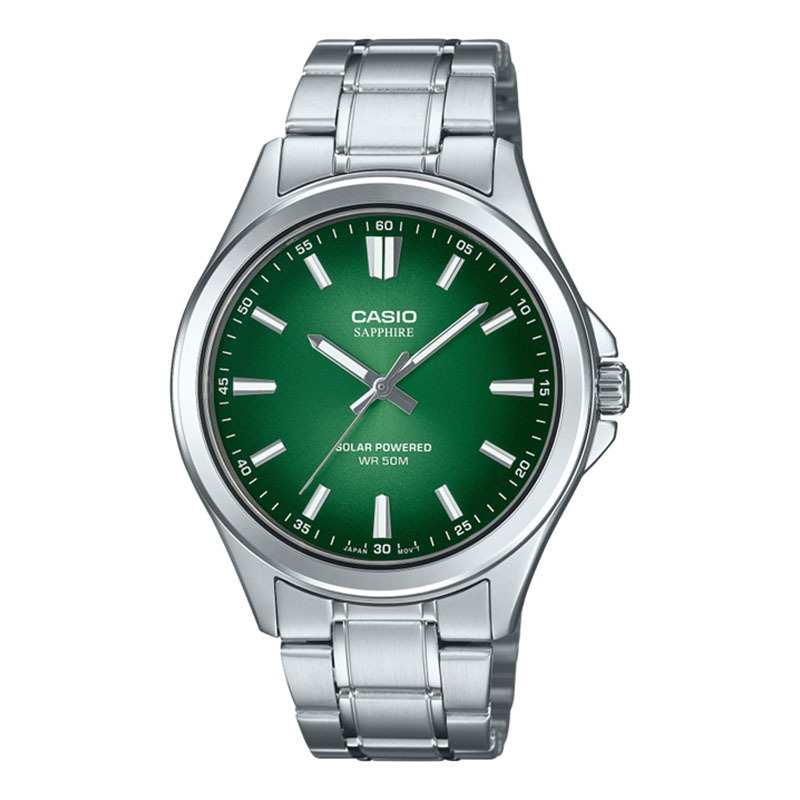 CASIO ORIGINAL MTS-RS100D-3A MTS RS100D 3A RS100D MTSRS100 JAM TANGAN PRIA LA  B086