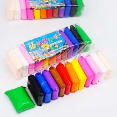 NEW PRODUCT GROSIR PASTI MURAH Clay Mainan Anak Mainan Edukasi Lilin Anak Clay Polymer Clay Lengkap