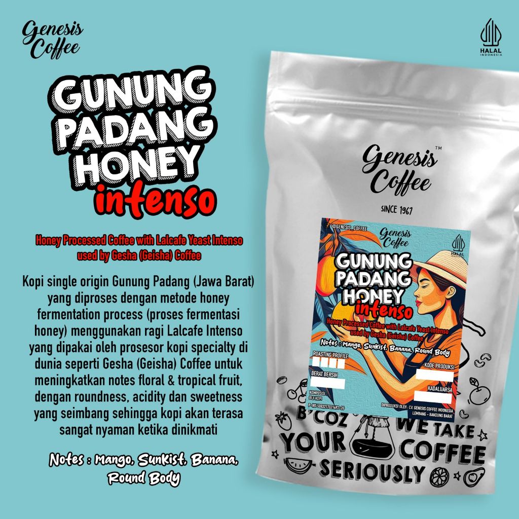 

ARABICA GUNUNG PADANG HONEY INTENSO