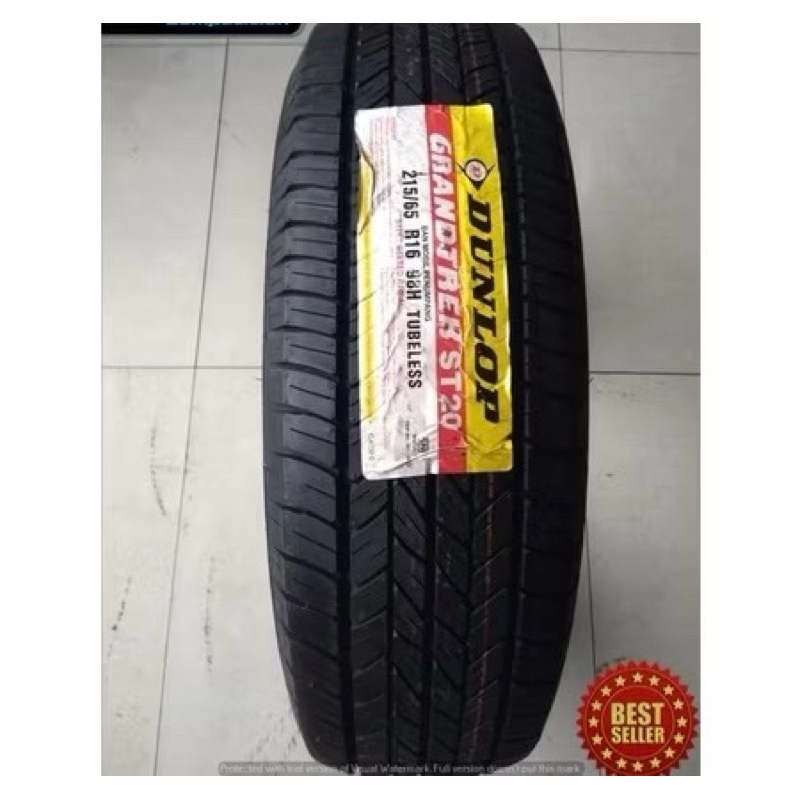 ban mobil 215 65 r16 merk dunlop kondisi baru