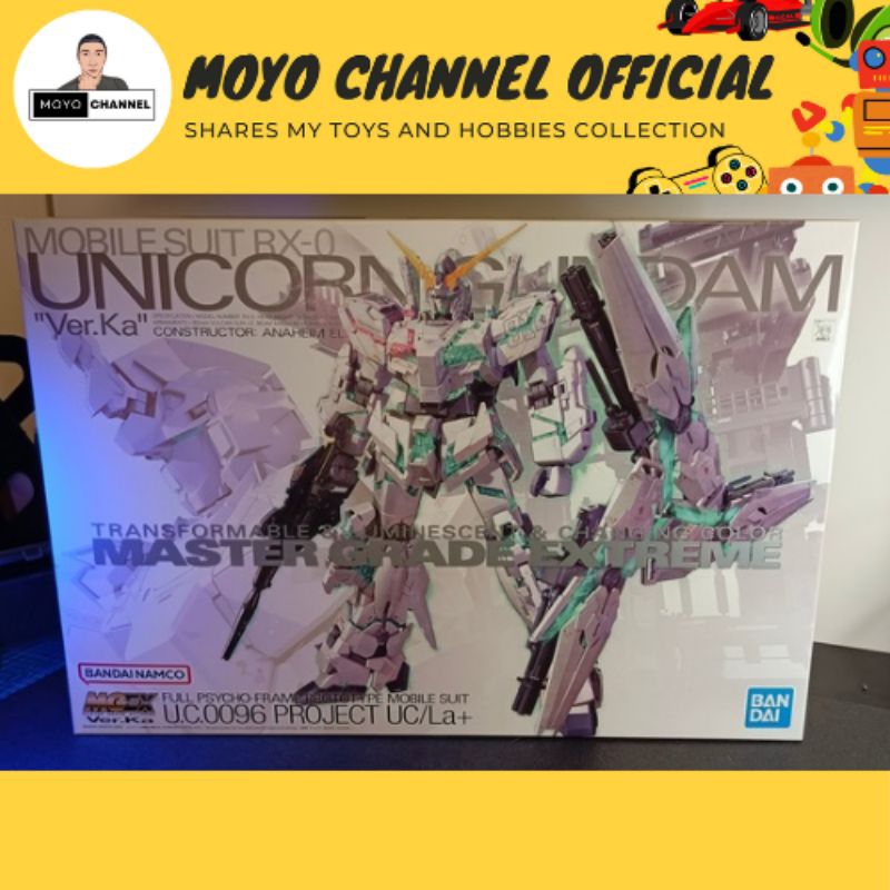 (READY STOCK) MGEX Unicorn Gundam Full Phsycoframe Prototype Gundam