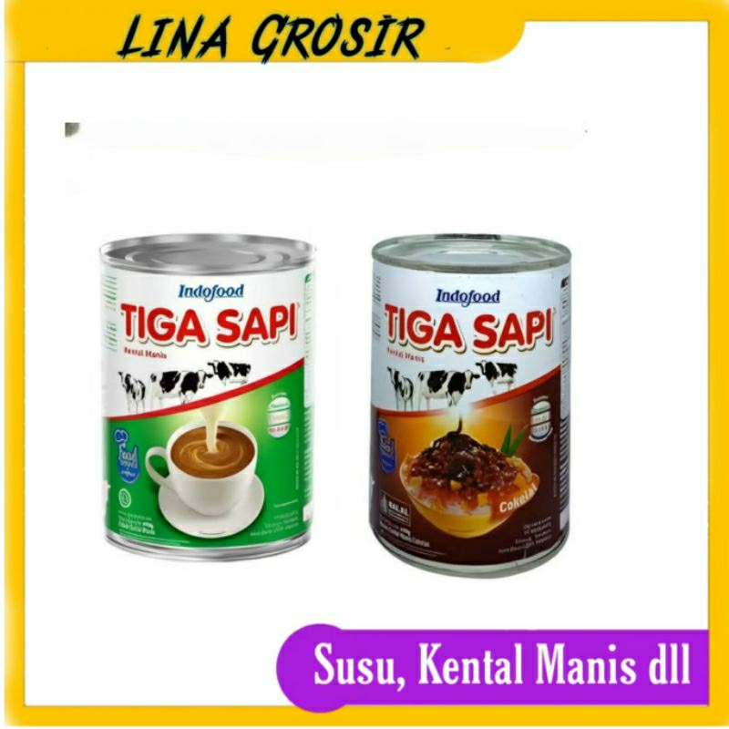 

Tiga Sapi Kental Manis 490gr