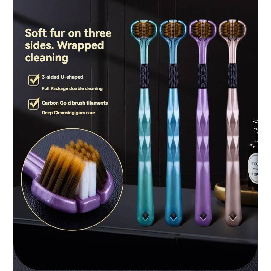 Sikat Gigi 3 Sisi Ultra sikat gigi anak 2 tahun sikat gigi lembut Toothbrush sikat gigi bulu halus t