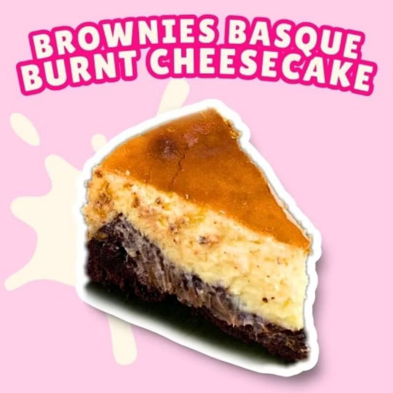 

Brownies Basque Burncheesecake