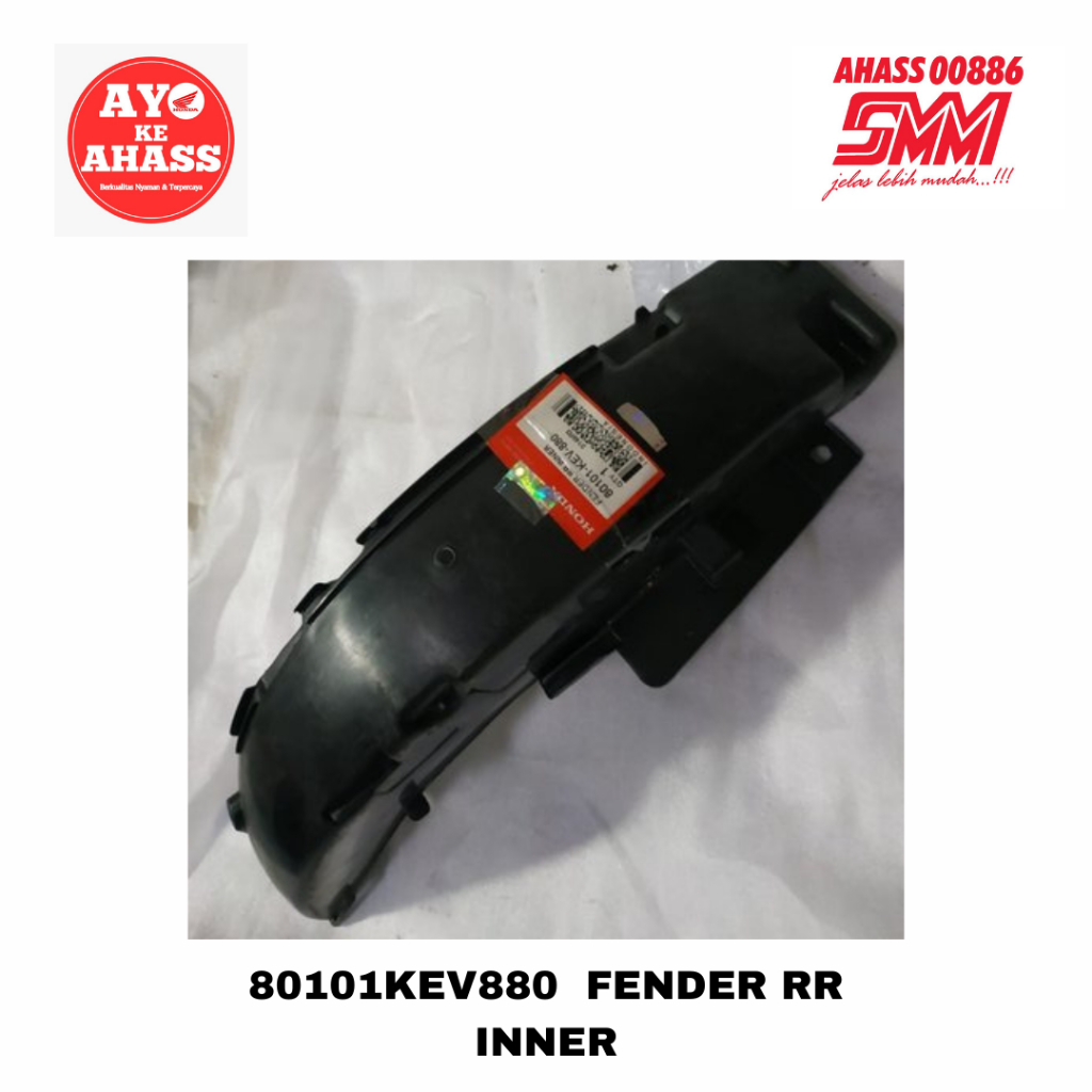 FENDER RR INNER dengan kode 80101 KEV 880 HONDA SUPRA 100
