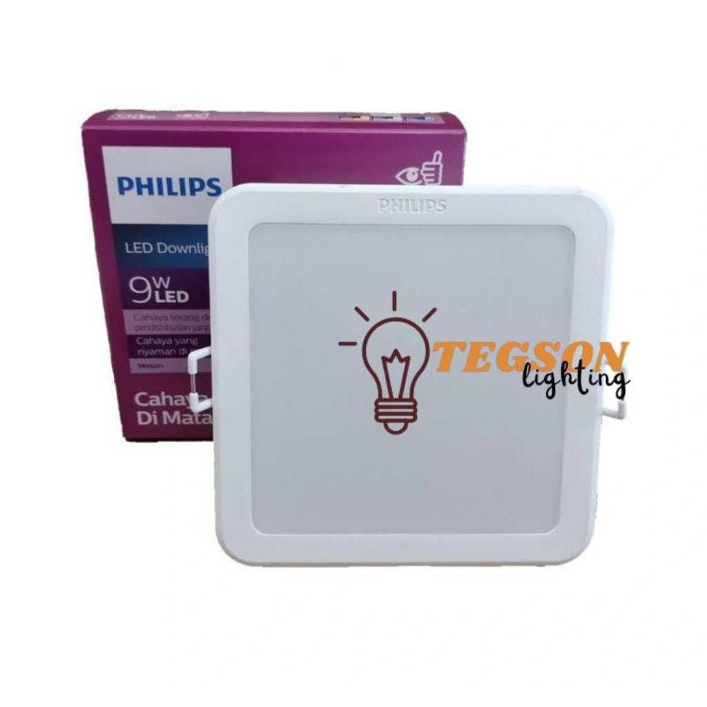 PHILIPS DOWNLIGHT LED KOTAK/SEGI MESON SQ 9WATT, 13WATT, 17WATT