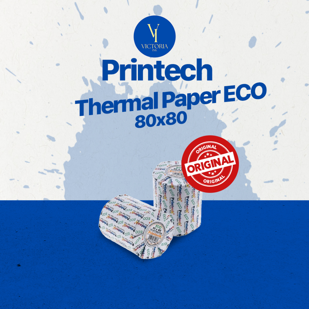 

Printech Kertas Thermal 80x80 Eco 80x80 Ekonomis Printech 80x80 Struk Printech 80x80