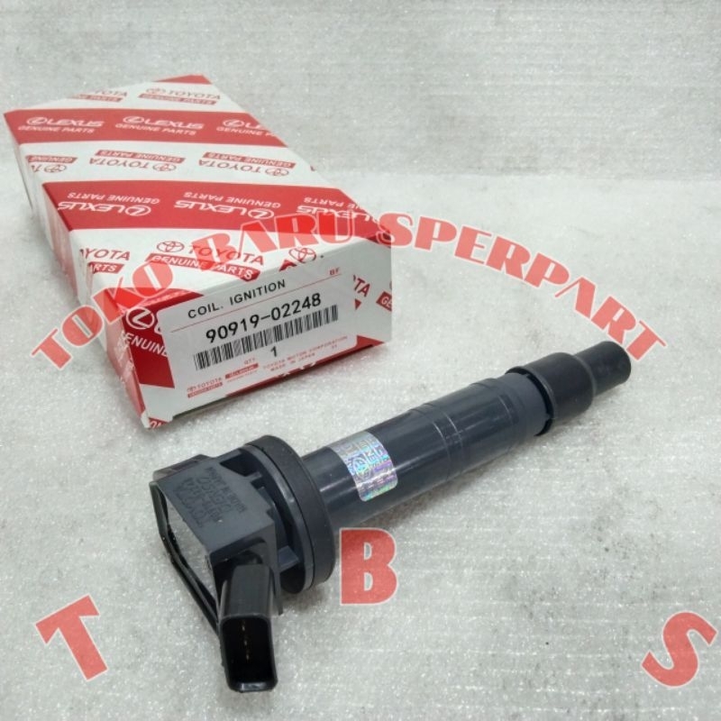 Coil Ignition Koil Innova Hilux Fortuner Bensin 90919-02248 Denso Japan Original