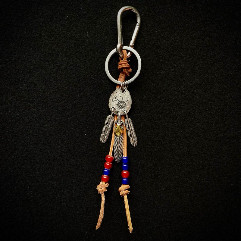 Ishida, Kudo, & Miura, Carabiner Keychain, Feather Goros Pendant