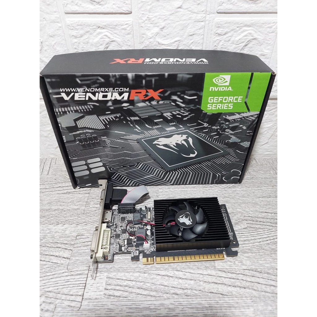 Vga VenomRx Nvidia Gt 610 2Gb Ddr3 - VenomRX GT610 VGA Card