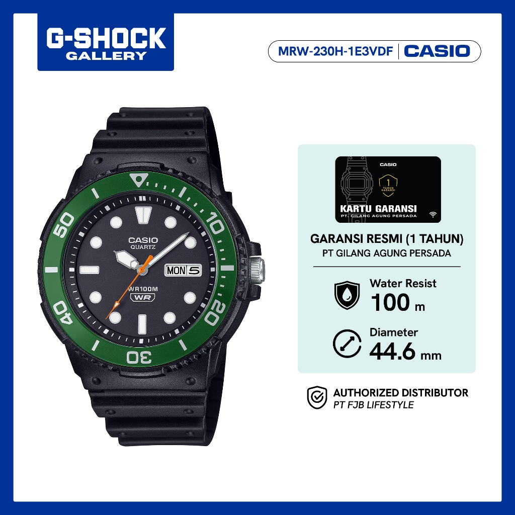 Casio Jam Tangan Pria MRW-230H-1E3VDF Analog