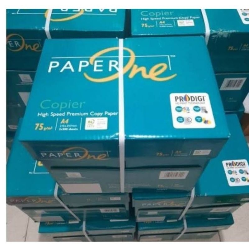 

( DUS ) Kertas HVS A4 75gr Paper One / Paper Foto Copy