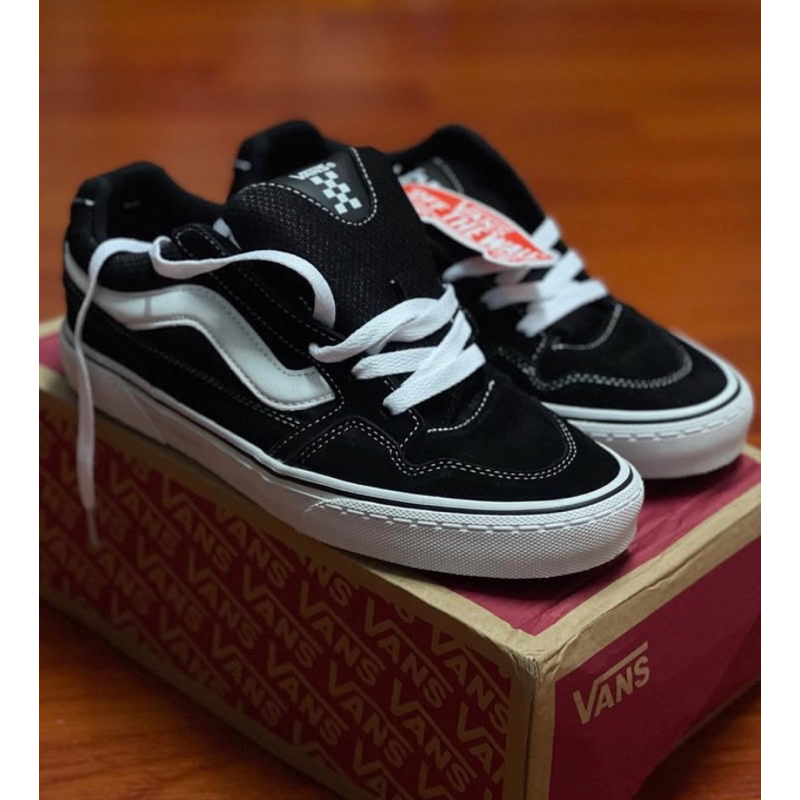 vans • caldrone • black/white