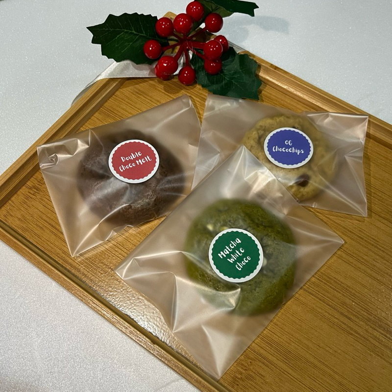 

THE DAILY COOKIE - SOFT COOKIE CHOCOCHIPS/DOUBLE CHOCO/MATCHA PCS