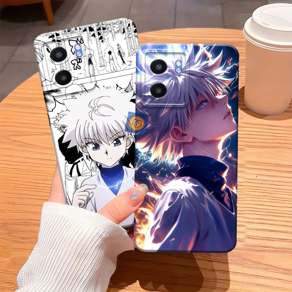Case Hp Realme Narzo 50 5G / Oppo A57 5G Anime Killua Zoldyck Aesthetic Case Silikon Prokamera