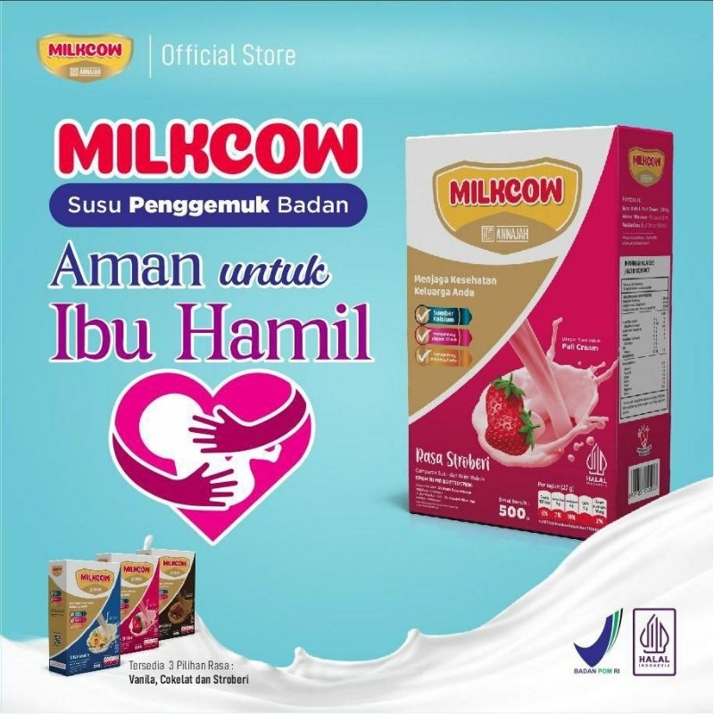 

MILKCOW SUSU SAPI 500 gr || SUSU SAPI PENGGEMUK BADAN AMAN UNTUK IBU HAMIL