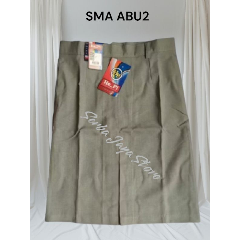 #ROK SPAN PENDEK ABU-ABU SERAGAM SEKOLAH# Rok Span Pendek Abu-Abu Seragam Sekolah Anak SMA// Untuk K