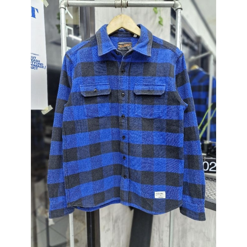 kemeja flannel xlarge heavy weight