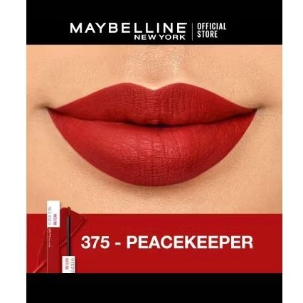 MAYBELLINE SUPER STAY MATTE INK 375.PEACEKEEPER ORIGINAL