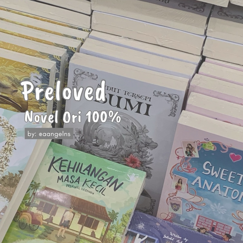 PRELOVED NOVEL AU WATTPAD ORI