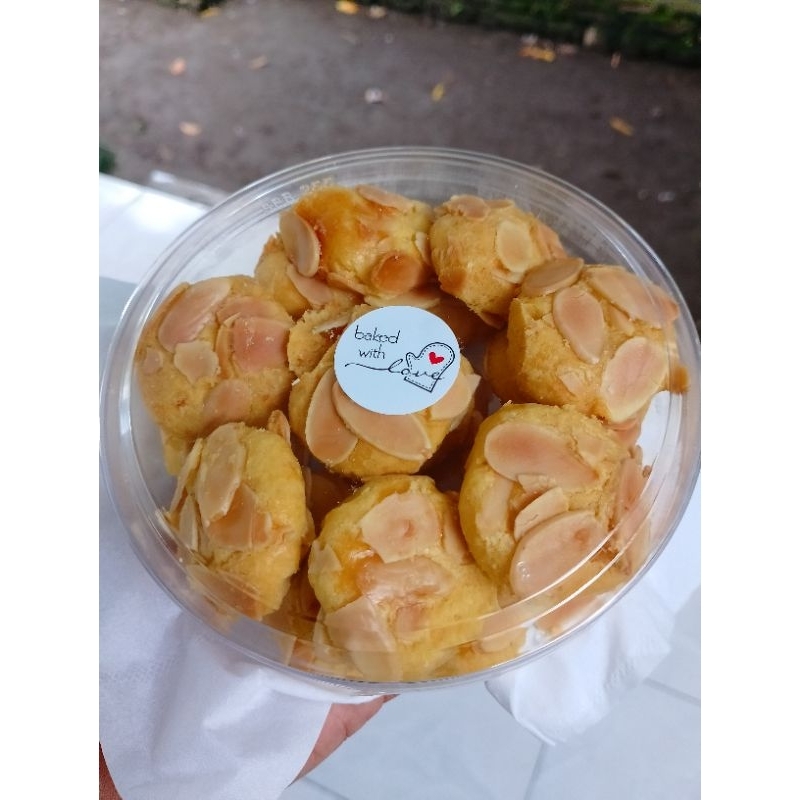 

Kukis Keju Almond