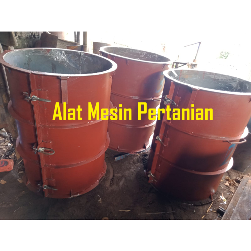 Cetakan Buis Beton Gorong Gorong Diameter 50 cm x Tinggi 50 cm - Cetakan Konstruksi Buis Beton Goron