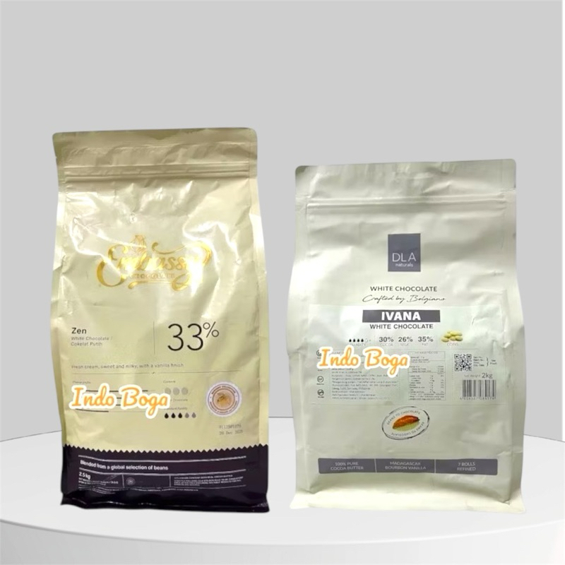 

White Chocolate Couverture REPACK / DLA Naturals / Embassy kovertur