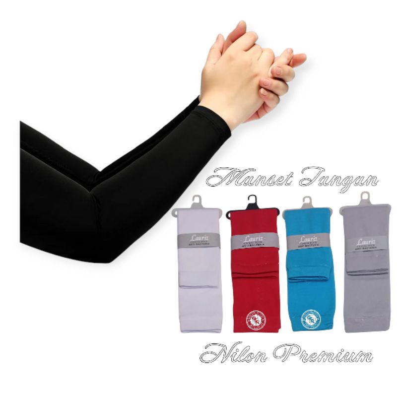 Manset Tangan Premium Berkualitas Tebal,Manset Tangan Polos, Manset Lengan Muslim
