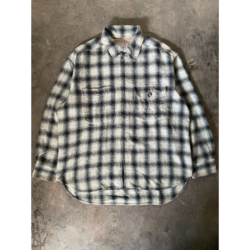 FLANNEL OUTER VETERANO WOOL PAZZO COMPANY ZIPPER